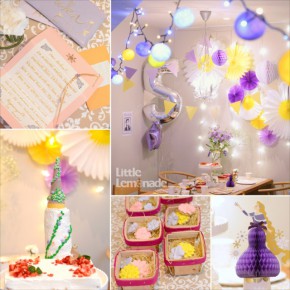 ラプンツェルテーマのお誕生日会 : Rapunzel Themed Birthday Party Report ラプンツェルテーマのお誕生日会 : Rapunzel Themed Birthday Party Report