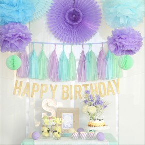 リトルマーメード テーマのバースデイパーティー : Little Mermaid Themed Birthday Party リトルマーメード テーマのバースデイパーティー : Little Mermaid Themed Birthday Party