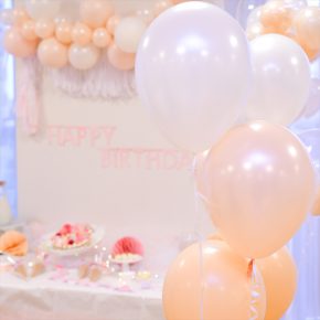Crystal Themed 6th Birthday Party : クリスタルテーマのバースデイパーティー Crystal Themed 6th Birthday Party : クリスタルテーマのバースデイパーティー