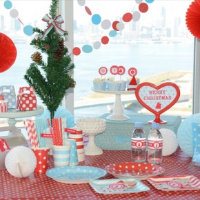 アクア クリスマスパーティー企画中 : Preparation for Christmas Party 2013 Blue x Red