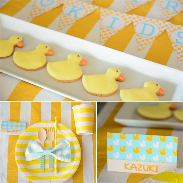 あひるパーティープランニング : Duck Themed Party Planning