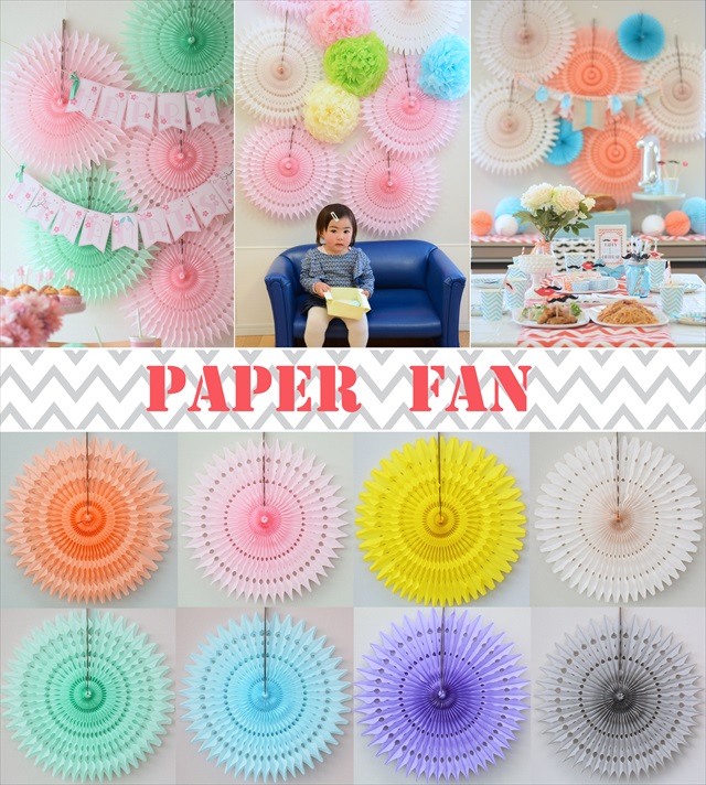 新商品入荷のご案内 ビッグペーパーファン : New party items Paper Fan in store now
