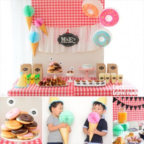 スイーツショップ テーマのバースデイパーティー : Sweet Shop Themed Birthday Party