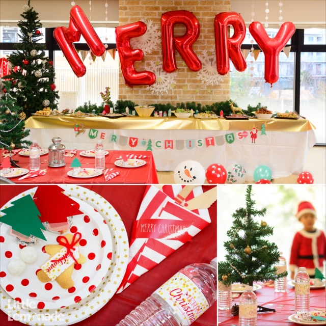 2014 クリスマス パーティーコーディネート : 2014 Christmas Party Report Red x Green x Gold
