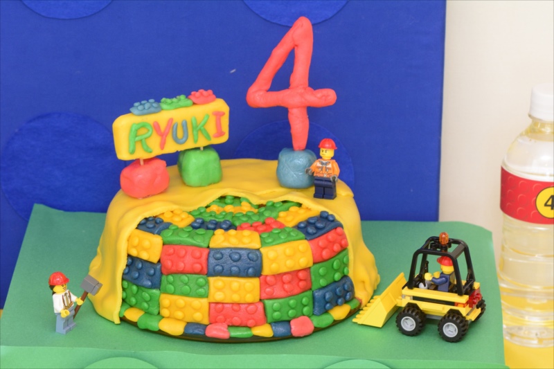 レゴ テーマのお誕生日会 Lego Themed 4th Birthday Party
