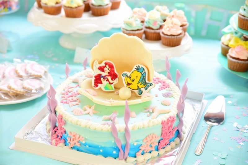 Little Mermaid Themed Birthday Party マーメイドテーマのバースデイパーティー