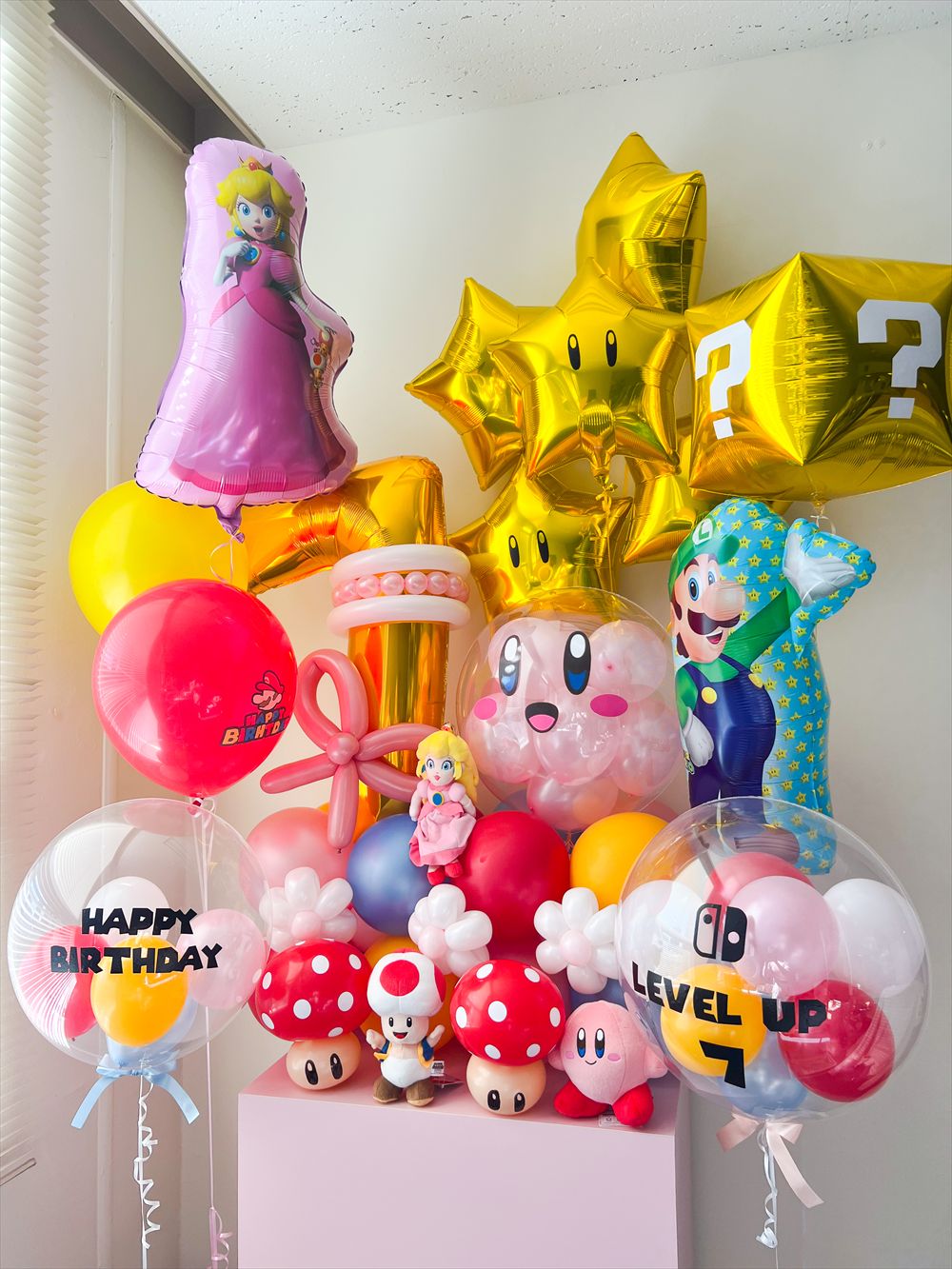 リトルレモネード 任天堂 マリオ バルーン 誕生日