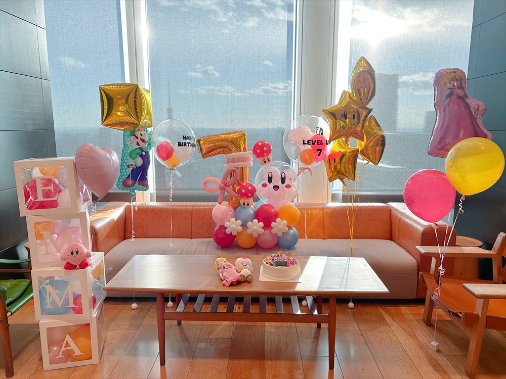 リトルレモネード 任天堂 マリオ バルーン 誕生日