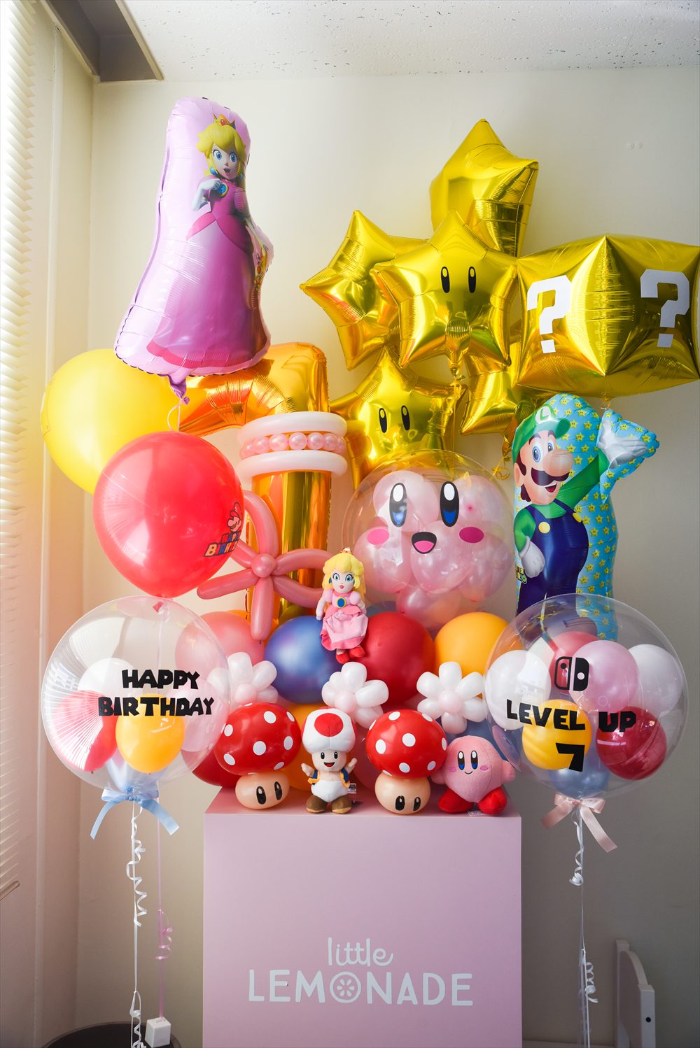 リトルレモネード 任天堂 マリオ バルーン 誕生日