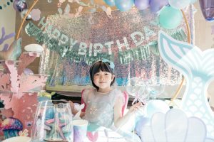 マーメイドテーマのバースデーパーティー No.168